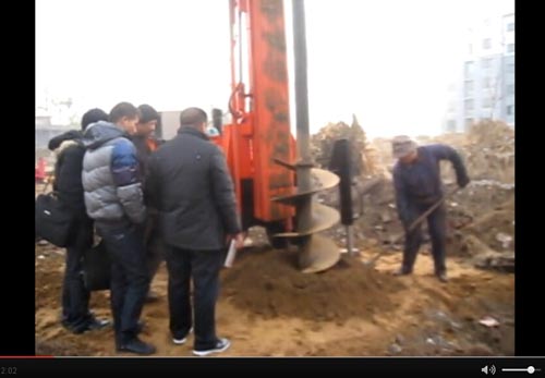 樓房地基青青草视频在线下载施工視頻